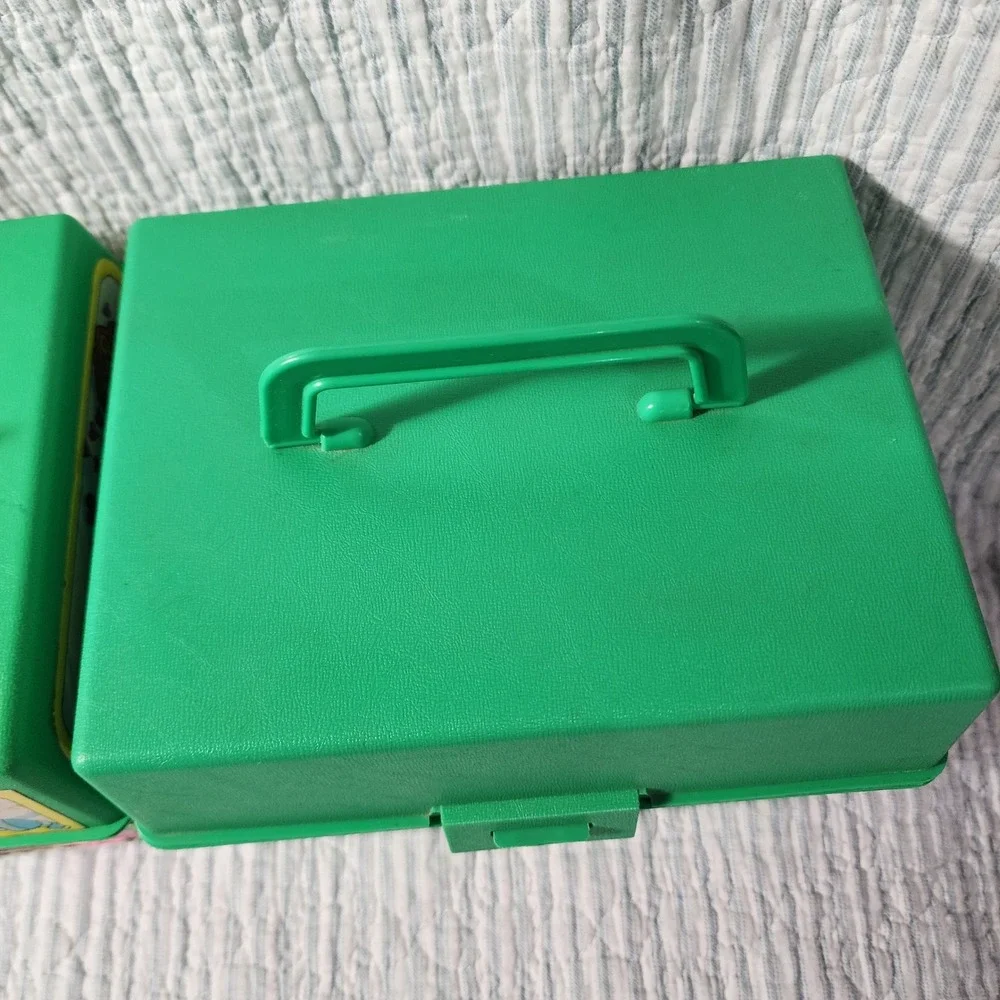 Vintage Sweet Pickles Preschool Program Green Cases Activity Cards Spinner Set